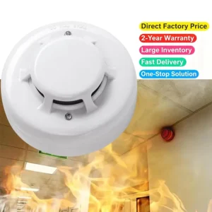 Conventional 2-Wire/3-Wire Photoelectric Smoke Detector Fire Alarm