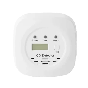 Conventional 4-Wire 24V CO Detector Alarm with Relay Output, 220V Standalone CO Gas Detector