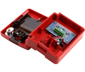 Conventional Manual Call Point for Fire Alarm System for Reporting Fire or Emergency Condition by Pull Down the Plate