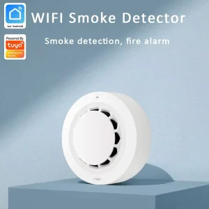 Conventional WiFi Smoke Detector for Smart Home Fire Alarm System