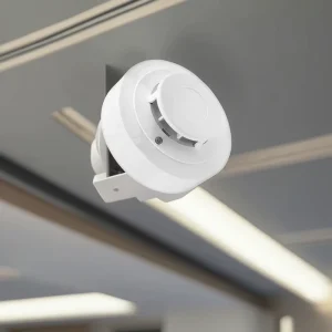 Conventional Wired Strobe Alarm System, ABS Material, 100-200 m Detection Range for Fire Smoke Detection