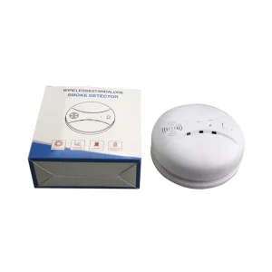 Conventional Wireless Standalone Photoelectric Smoke Detector, 80 dB