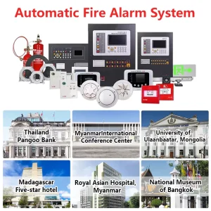 Conventional and Addressable Fire Alarm Control Panel with Touchscreen LCD, Up to 32 Zones