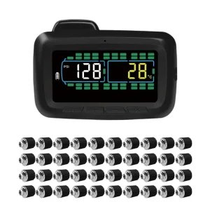 Cross border Exclusive Smart Wireless Tire Pressure Monitoring System for 640 Wheel Trucks and Buses