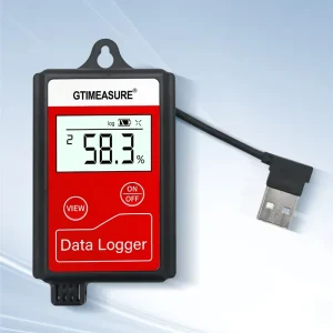 Customizable High Low Limit Setting Data Logger Alarm Function for Recording Temperature Humidity Refrigerated Warehouse OEM