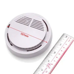 Customized Plastic Smoke Detector Housing Alarm Enclosure Box for Hotel Room or Home
