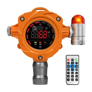 D400 Fixed Gas Detector with Sound and Light Alarm for CH4 CO O2 CO2 Combustible and Toxic Gases