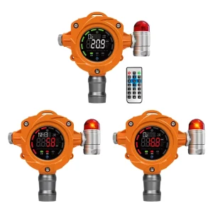 D400 Toxic Combustible Gas Leak Detector with Light Alarm 0-100%LEL 4-20mA RS485 Output for Battery Room Industrial Safety