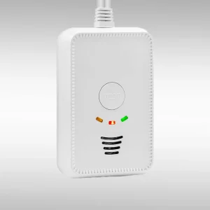 DC 12V 24V Factory Home LPG Combustible Gas Detector Alarm with Solenoid Valve Relay Output