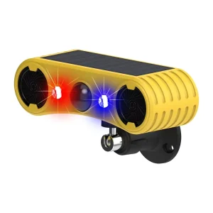 DC 911W Solar Voice Alarm Durable IP65/IP55 Waterproof Outdoor Motion Detector & Sensor Security Alarm