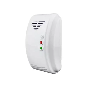 DC12-24V Standalone Solenoid Valve Function LPG Combustible Gas Leak Detector Sensor Household Kitchen Security Alarm