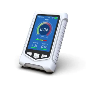DESKTOP Smart Handheld Ammonia Gas NH3 Detector Air Quality Monitor 0 50PPM Gas Analyzers Electrochemistry Sensor White OEM