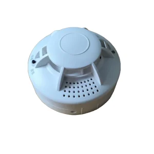 DG822 9V Battery Smoke Flame and Heat Detectors Tester 80dB Visible Alarm Wireless Stand Alone Combined Smoke and Heat Detector