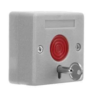 DKMSEC HO 01 Durable ABS+Metal Wired Anti Theft Emergency SOS Help Panic Button for Nursing Homes NO NC