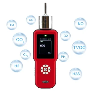 DR BX100 Industrial Portable Single Pump High Accuracy LCD Digital Display Combustible Methane Ch4 Propane LPG Hydrogen H2 Gas