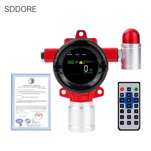 DR600 Fixed Gas Detector for CH4 C2 CO SO2 NO2 NO HCN Toxic and Combustible Gases