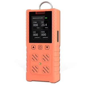DR850 COMB O2 CO H2S Industrial Portable 4 in 1 Gas Detector Diffusion Oxygen Combustible Toxic Multi Gas Detector