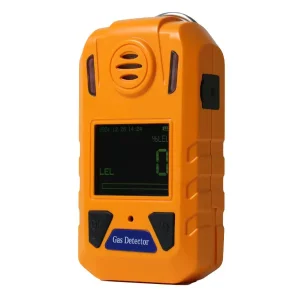 DUOTESI CE ATEX Infrared Single H2S Gas Detector High Accuracy Light Sound Vibration Alarm 30s Response Time Portable Handheld