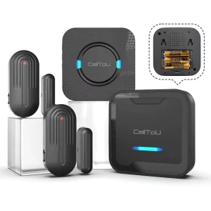 Daytech Door Sensor Alarm 500ft signal Cover Intrusion Alarm Device Child Door Opening Alarm