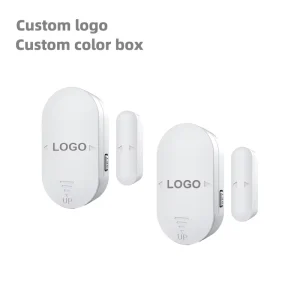 Daytech Wireless Independent Magnetic Alarm Shop Visitor Reminder Device 5 Volume Level Adjustment ABS 130dB Portable Burglar