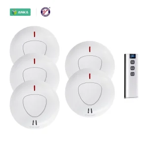 Different Pack Remote Ready PAIRED Wireless Photoelectric Interconnected Smoke Alarm 10 Year Non Replaceable Battery