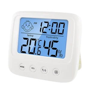 Digital LCD Indoor Temperature and Humidity Meter, Thermometer Hygrometer
