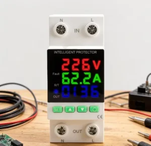 Digital Over Under Voltage Protector 220V 20A 1kW