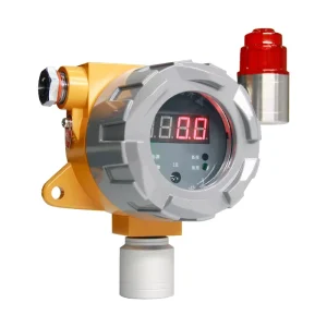 Digital Oxygen O2 Gas Detector and Monitor with 4-20mA Output and Audible Visual Alarm