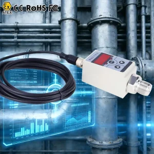 Digital Pressure Controller and Limit Switch for Vacuum Pumps with Display