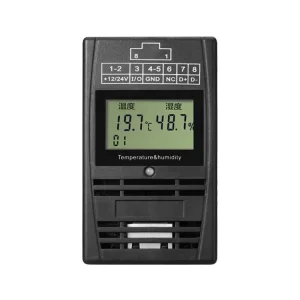 Digital Rack Mount Temperature & Humidity Sensor Alert System RS485 Modbus IP54 Waterproof 40~70 Operating Temp XW TH B