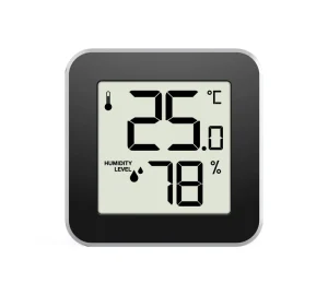 Digital Thermometer Hygrometer LCD Indoor Temperature Humidity Monitor Electronic Alarm Clocks Desktop Wireless Room Thermometer