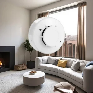 Direct Factory Supply Conventional Wired 2 4 Wires Smoke Detector Fire Alarm Sensor for Fire Protection