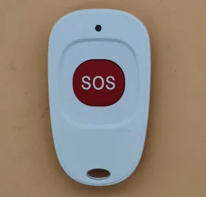 Discreet & Compact 433MHz Wireless Emergency Button for Home Security Elderly & Kids Panic Alarm Button for Safety