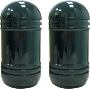 Dual-Beam Infrared Laser Detector and Barrier Beam Sensor for Alarm Security Systems