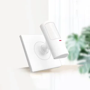 Dual PIR Sensor Home Security System Residential Commercial Burglar Alarm Hard Wired Connections IP Network Connectivity Made