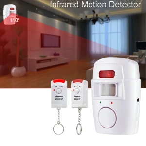 Dual Remote Control Electronic Dog Infrared Window and Door Anti-Theft Alarm System 105 Infrared