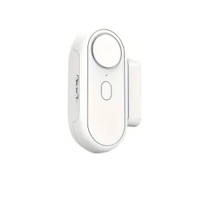 Dual Sensor Alarm System 2-in-1 Vibration and Magnetic Door Opening Detector ABS Portable