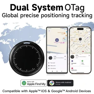 Dual System Kids Elderly Safety Anti Lost Smart Tracker IP6X App Control Lightweight Portable Parent Remote Monitoring Backpack