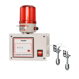 Durable Silent Industrial Type Plastic Material Full Short Water Leak Alarm High Low Water Level Overflow Alarm with ODM Support