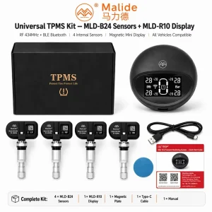 Durable Tire Pressure Sensor Magnetic Monitor Wide Range Anti Vibration PCB for Special Vehicle Heavy Truck OEM Bulk