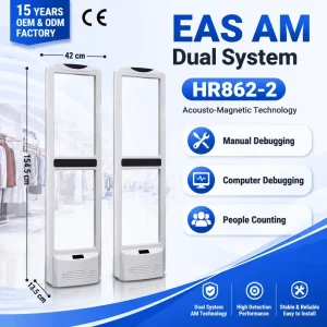 EAS Anti-Theft Security Gate Alarm System