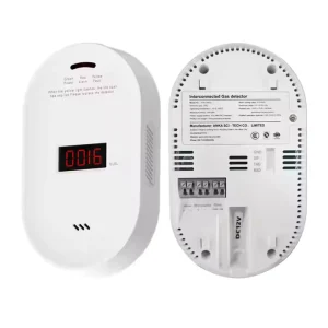 EN 50194 Natural Gas LPG Leak Detector with Clear Display Standalone