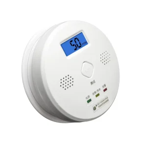 EN 50291 Carbon Monoxide Alarm with 4.5V AA Battery Operation and CE Certification