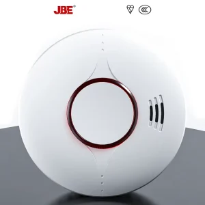 EN14604 Battery-Powered Standalone Smoke Alarm with Low-Battery Silence Function