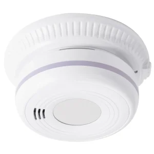 EN14604 & EN50194 Certified AC Mains Interconnected Smoke and CO Combination Detector Alarm with Backup 10-Year Battery for Residential & Commercial Use
