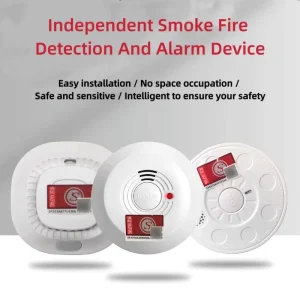 EN14604 Photoelectric Smoke Detector with 10-Year Battery