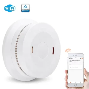 EN14604 VDS Certified WiFi Wireless Photoelectric Smoke Detector Fire Alarm