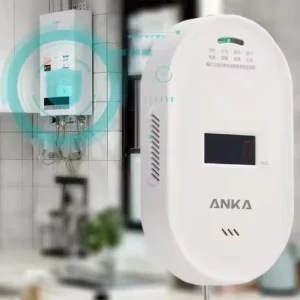 EN50194-1 Home Kitchen Cooking Gas Leak Detector Standalone LPG Gas Alarm with LCD Display