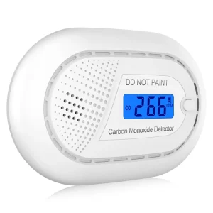 EN50291 Approved CO Detector Carbon Monoxide Alarm System With Electrochemical Cell Smoke Detector