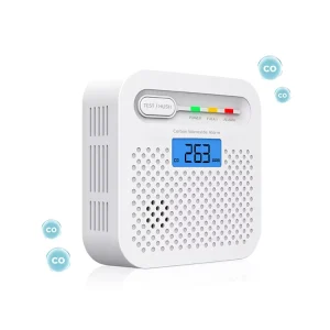 EN50291 Home CO Gas Sensor Detector Carbon Monoxide Alarm with 10-Year Battery